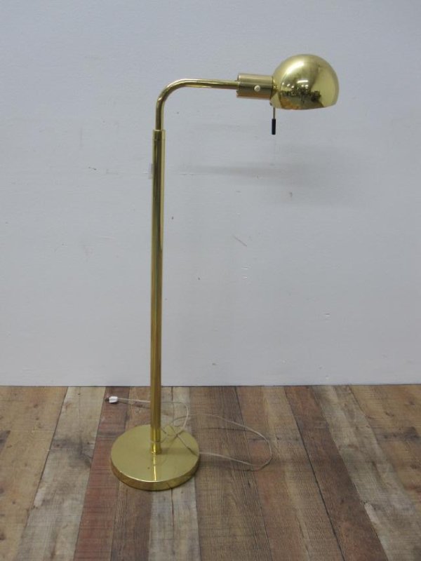 HANSEN BRASS MODERN FLOOR LAMP (1 of 3)