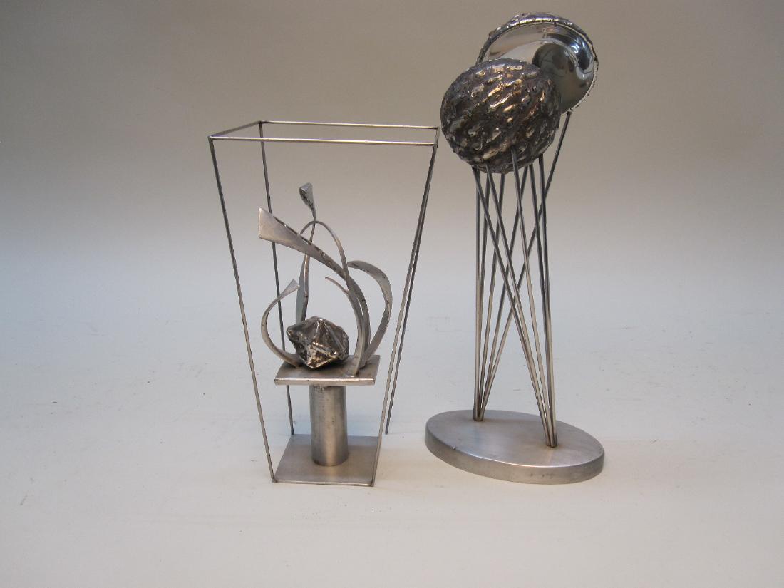 MODERN STAINLESS STEEL TABLE ART (1 of 8)