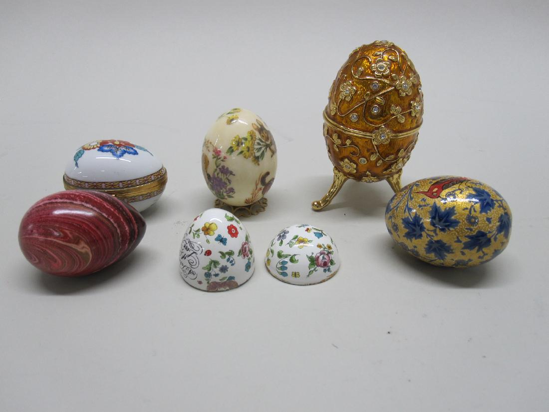 GROUP OF SIX ASSORTED EGGS (1 of 5)