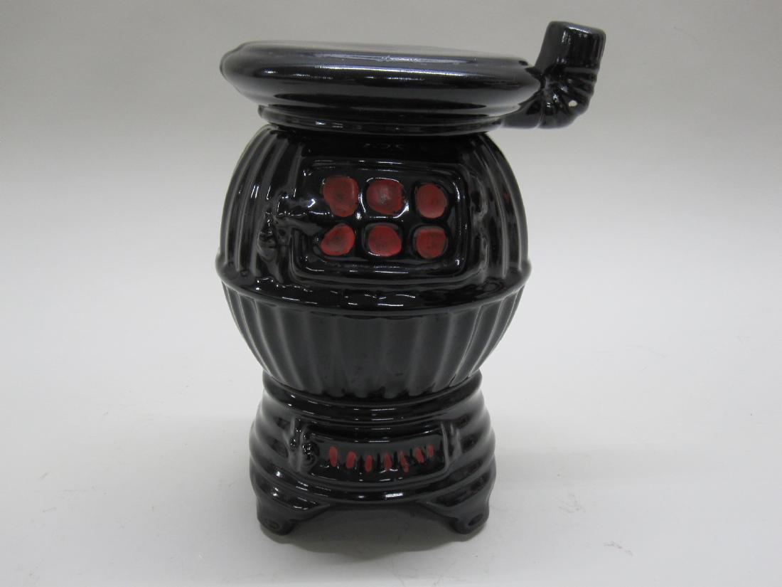 VINTAGE POTBELLIED STOVE COOKIE JAR (1 of 6)