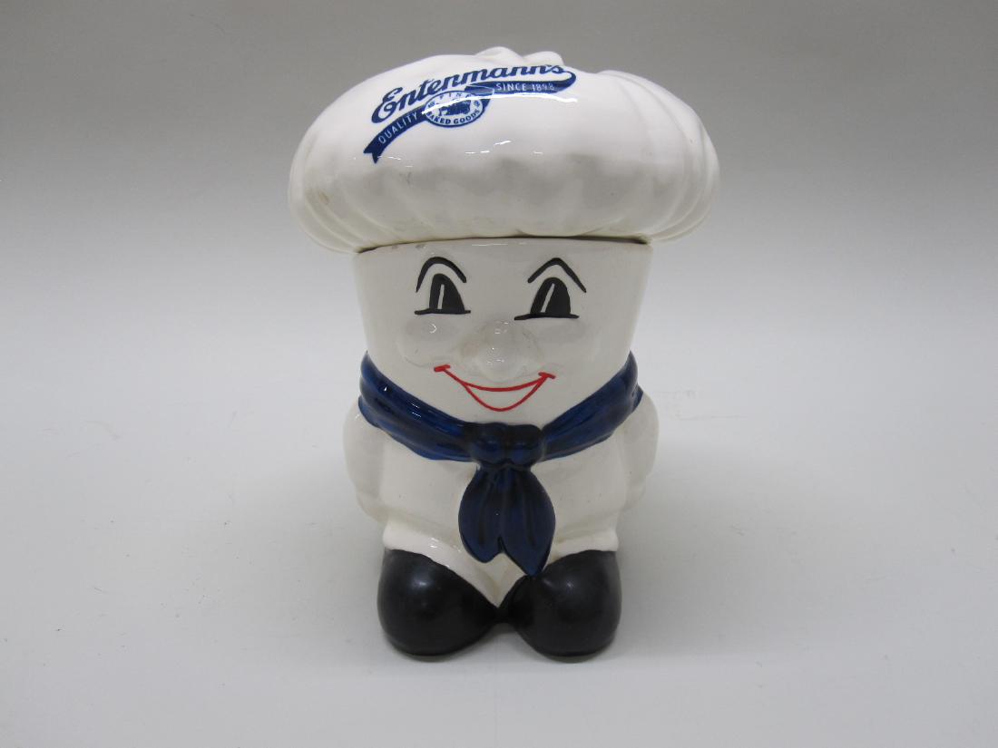 VINTAGE ENTENMANN'S COOKIE JAR: 20th C.