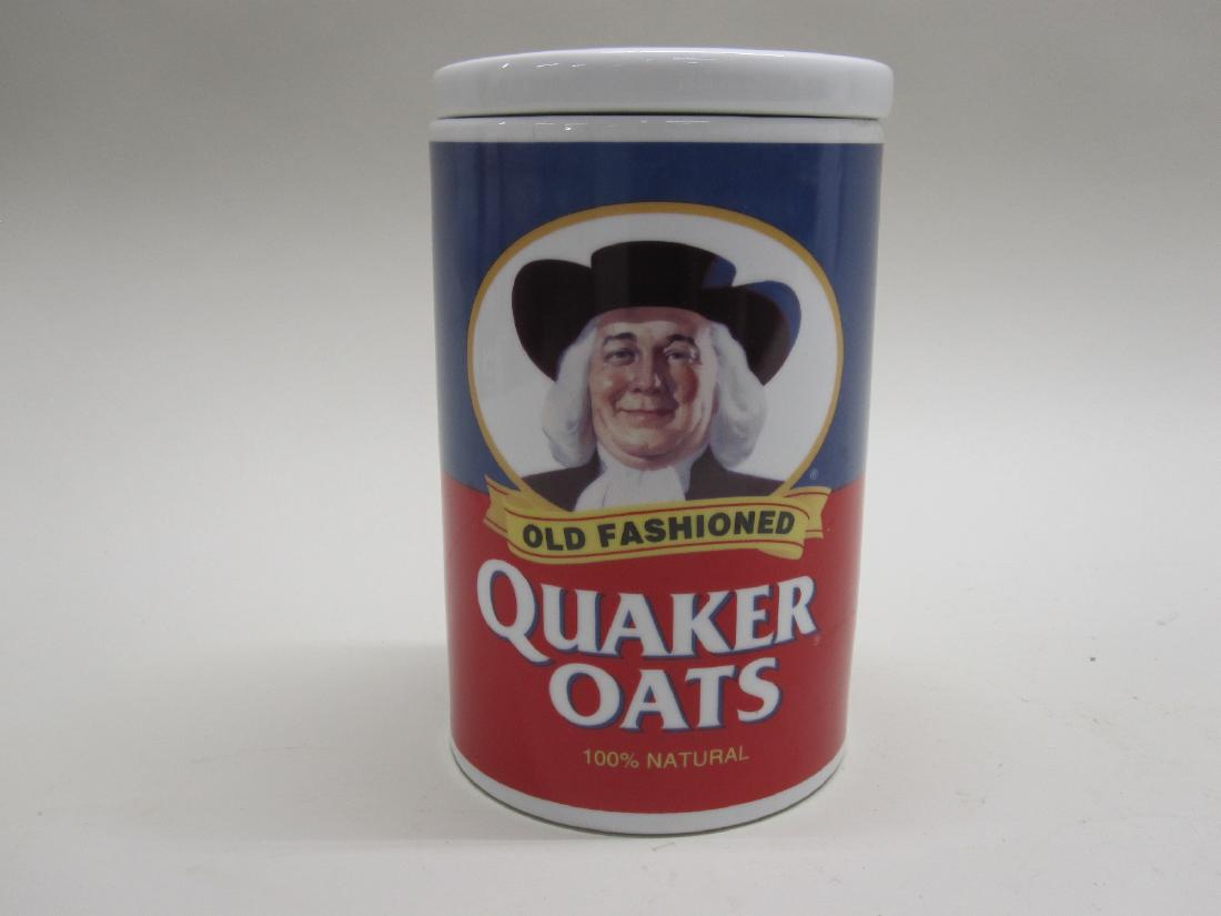 VINTAGE QUAKER OATS COOKIE JAR: 20th C.