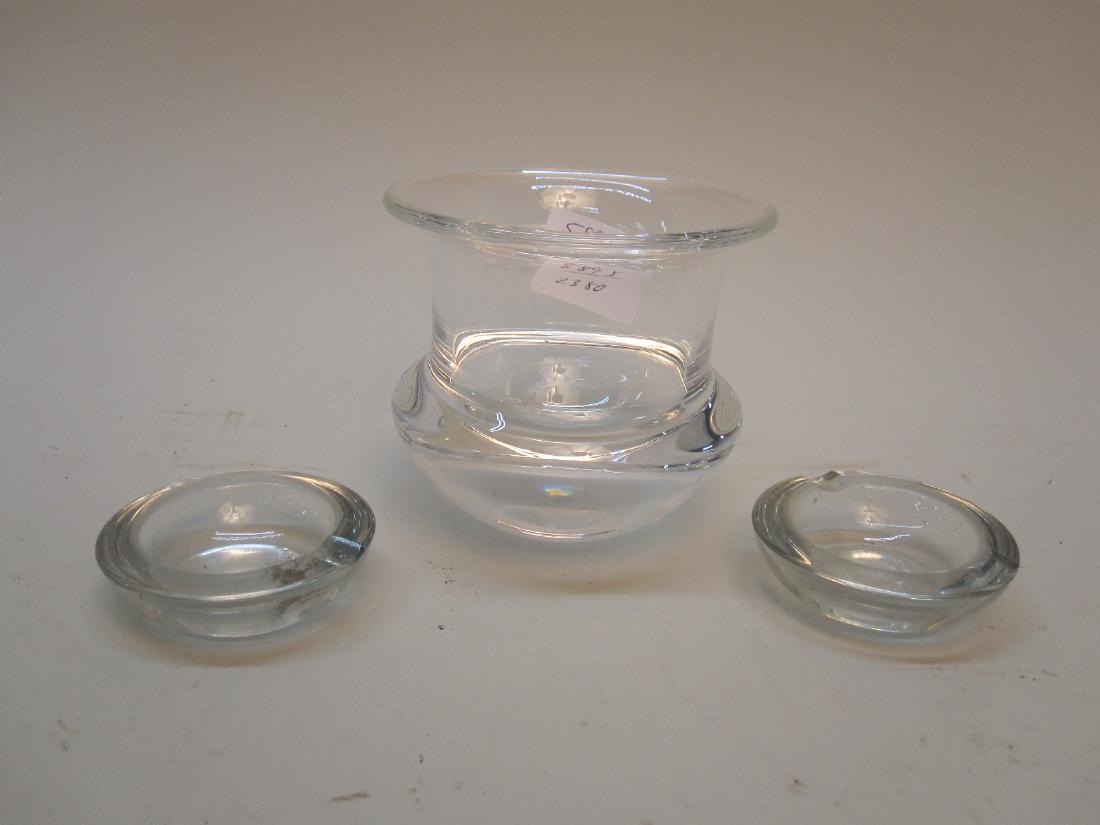 STEUBEN GLASS SMALL VASE (1 of 5)