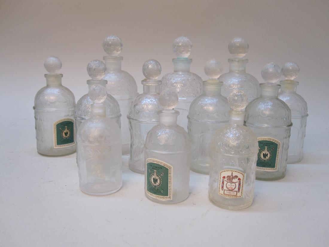 12 ASSORTED EAU DE COLOGNE BOTTLES (1 of 3)