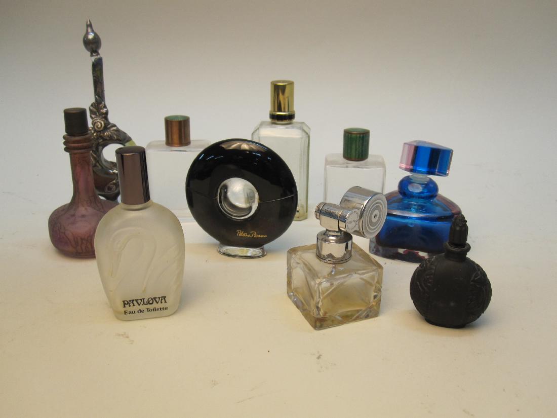 GROUP OF 10 ASSORTED PERFUME BOTTLES (1 of 3)