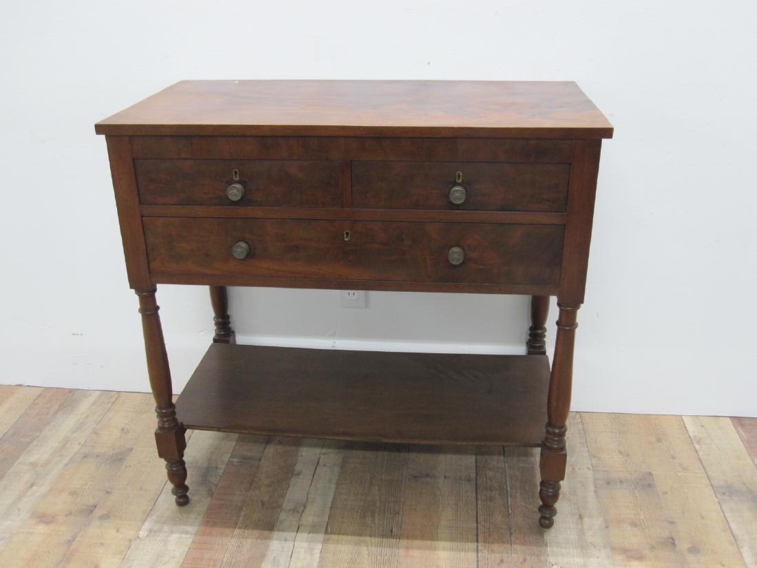 EMPIRE STYLE MAHOGANY SERVER (1 of 5)