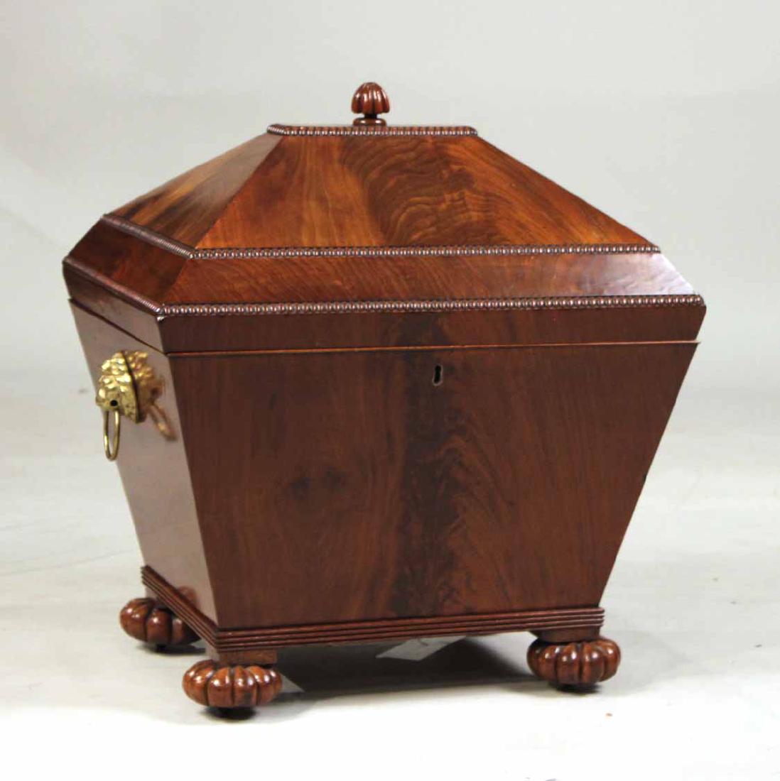 Regency Style Mahogany Cellarette (1 of 6)