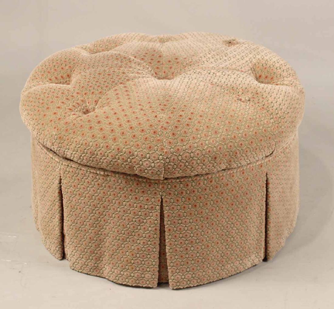 Contemporary Circular Ottoman (1 of 6)