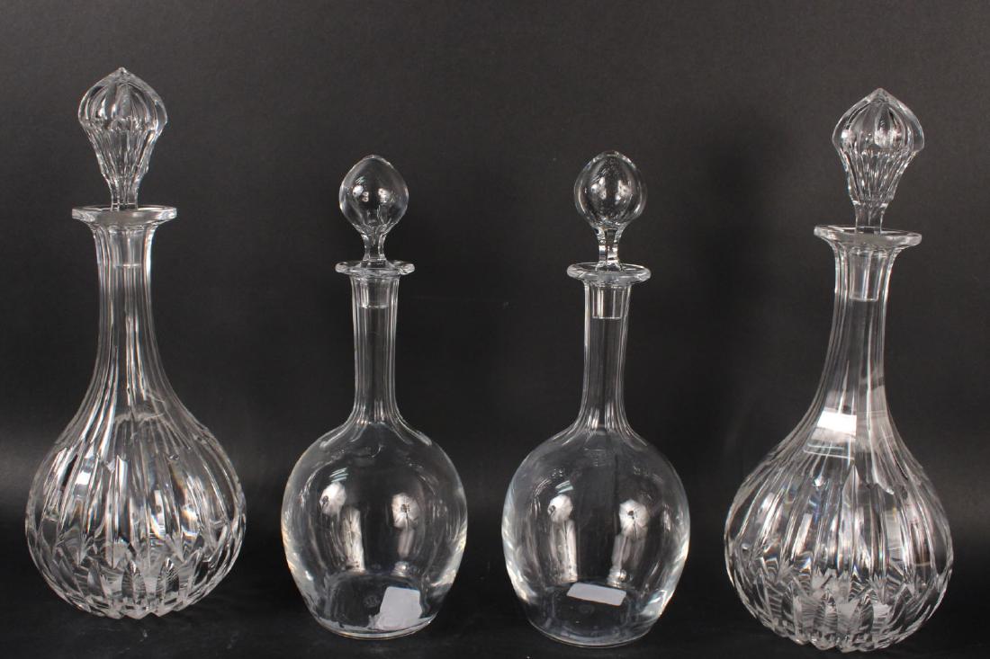 Pair of Baccarat Crystal Decanters (1 of 9)