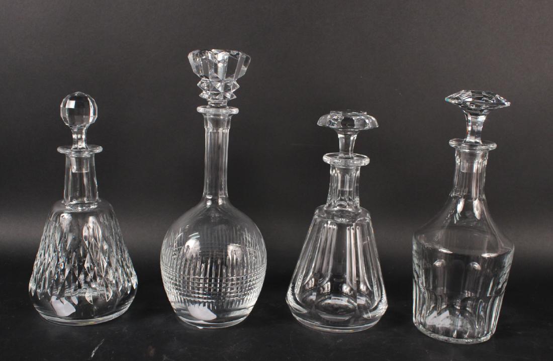 Four Baccarat Crystal Decanters (1 of 10)