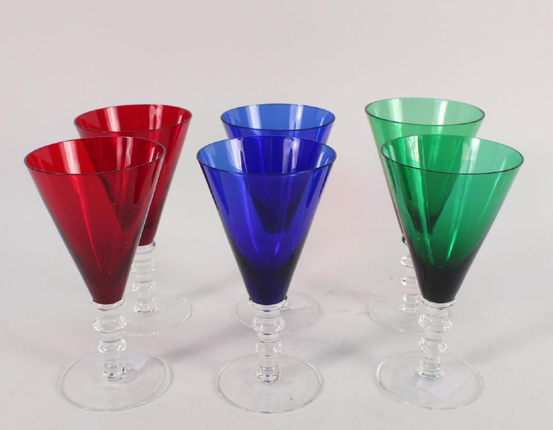 Set of William Yeoward Colored Stemware (1 of 9)