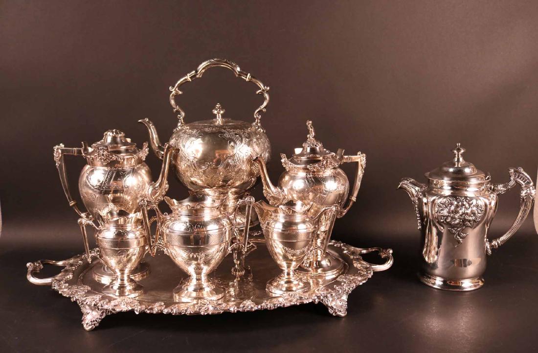 Six Piece Plated Tea and Coffee Service (1 of 19)