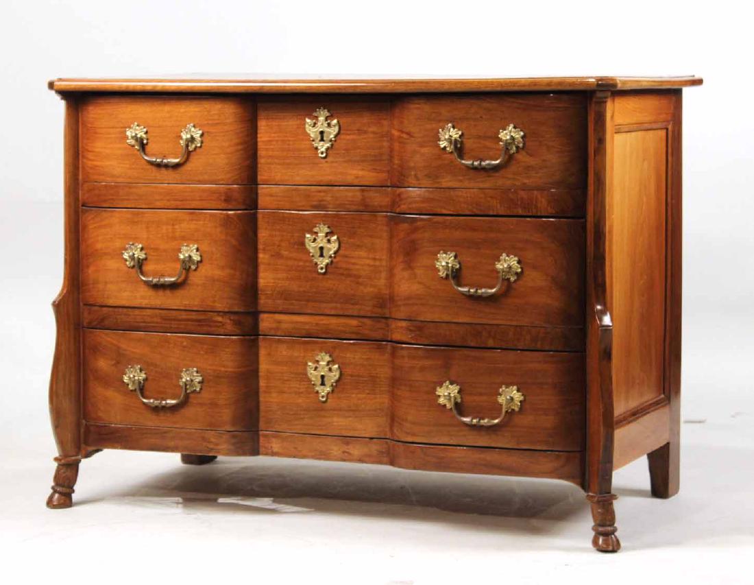 Late Louis XV Mahogany Commode (1 of 3)