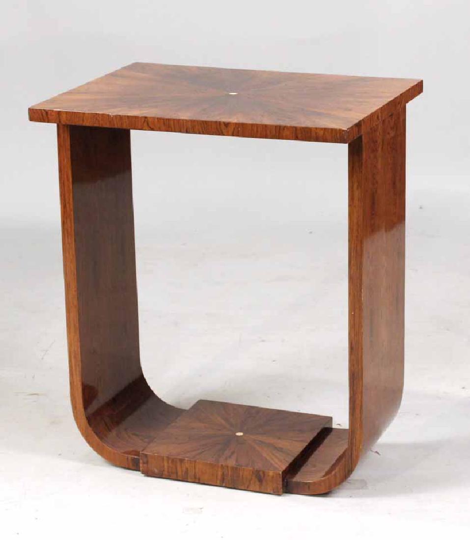 Art Deco Style Rosewood Side Table (1 of 4)