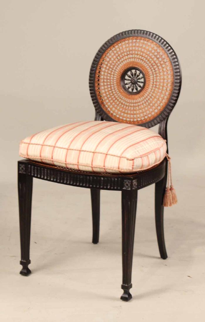 Regency Style Cane-Back Side Chair (1 of 7)
