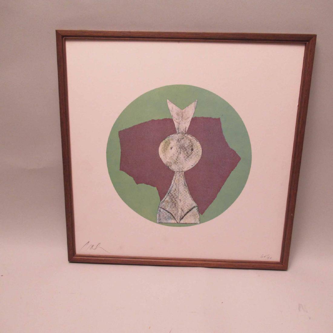 MODERN ABSTRACT PRINT (1 of 4)