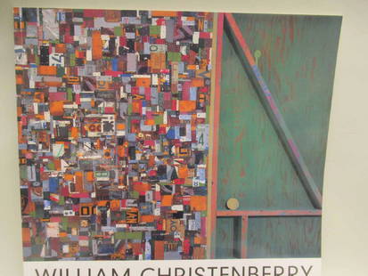 WILLIAM CHRISTENBERRY CHANGING LANDSCAPE: Together with a folio book autograph and message to former owners.