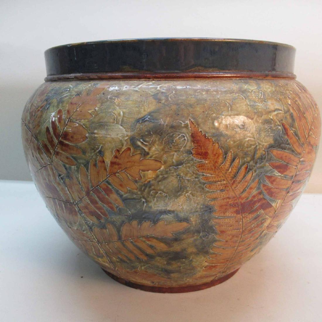 ARTS AND CRAFTS STYLE CERAMIC PLANTER (1 of 4)