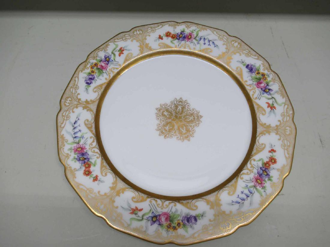 TWELVE LIMOGES DINNER PLATES (1 of 4)