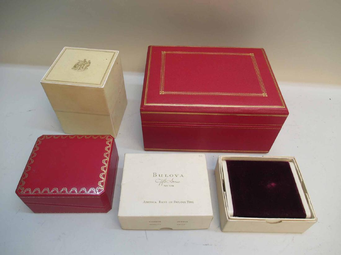 VINTAGE ASSORTED JEWELRY AND WATCH BOXES (1 of 4)