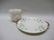IRISH BELLEEK VASE AND PLATE