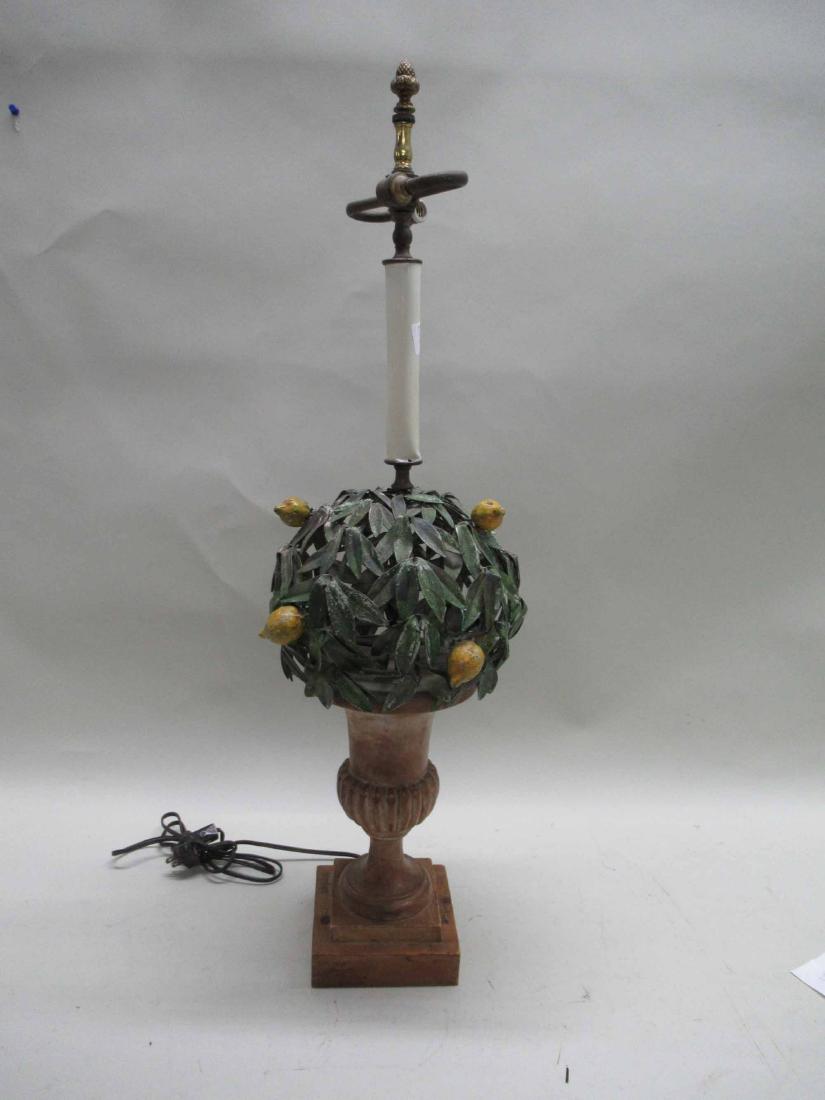 URN FORM LEMON TREE TABLE LAMP (1 of 4)