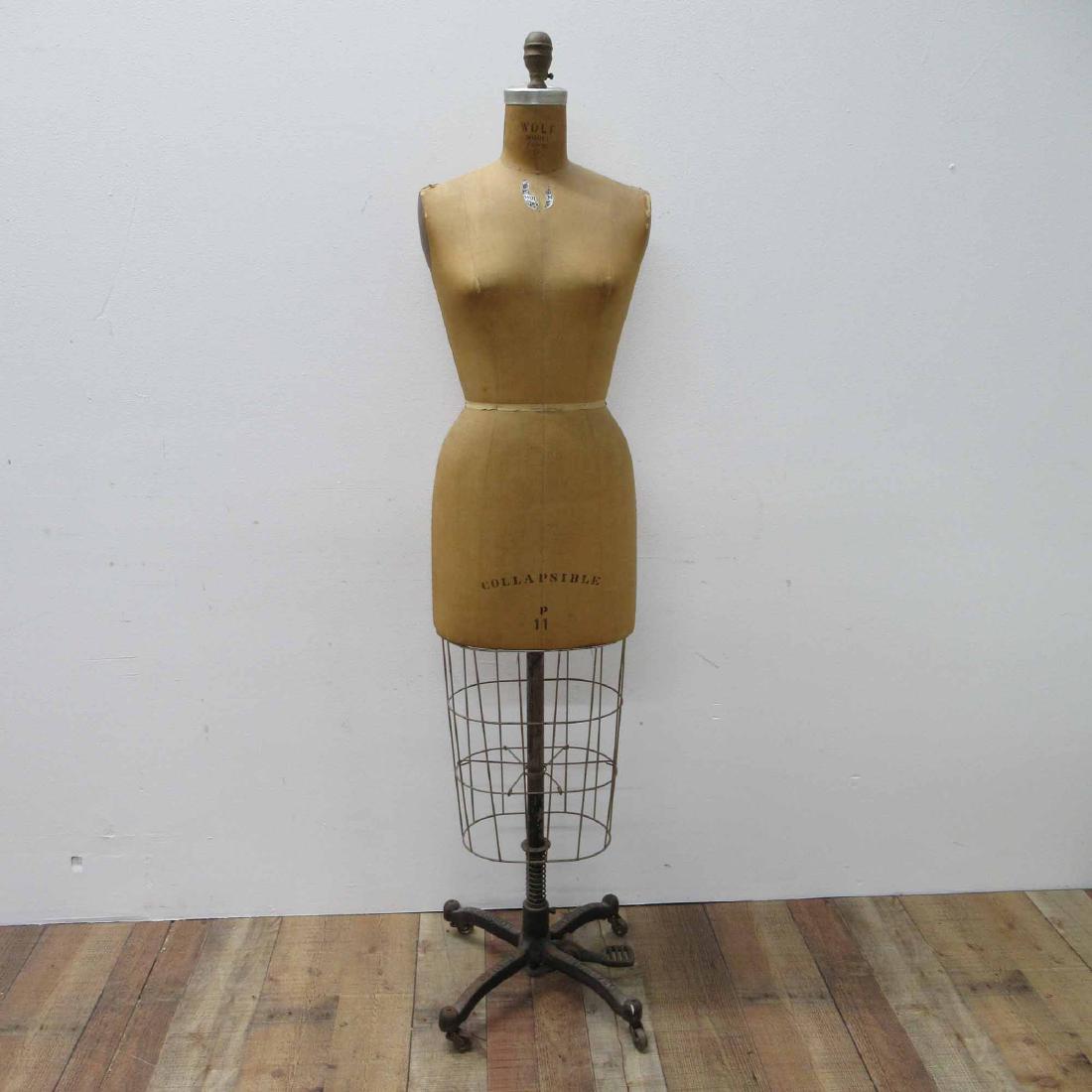 J. R. BAUMAN VINTAGE FEMALE DRESS FORM (1 of 8)