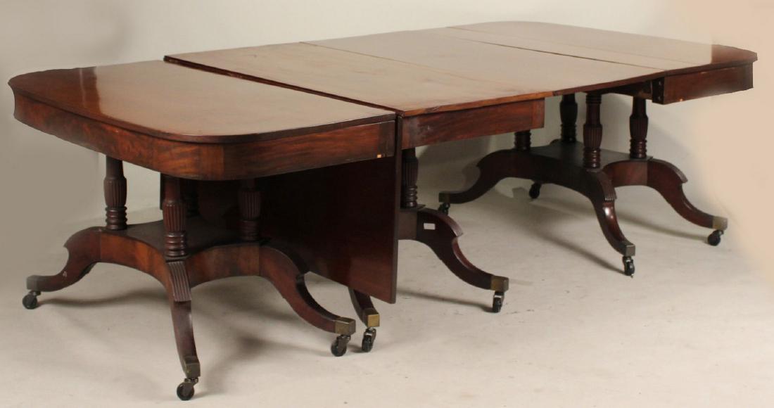 Federal Three Part Dining Table (1 of 7)