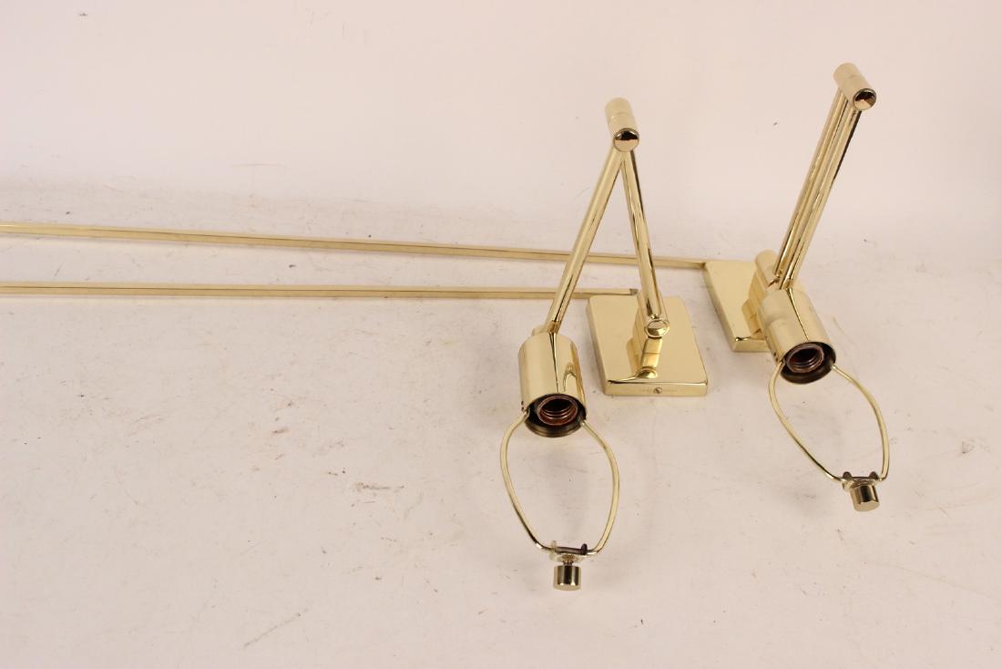 Pair of Brass Adjustable Wall lamps (1 of 4)
