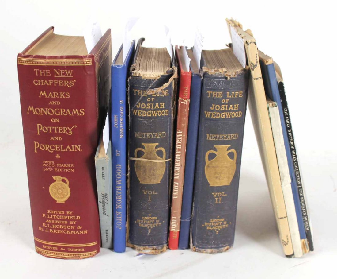Books Pertaining to Porcelain and Pottery (1 of 4)