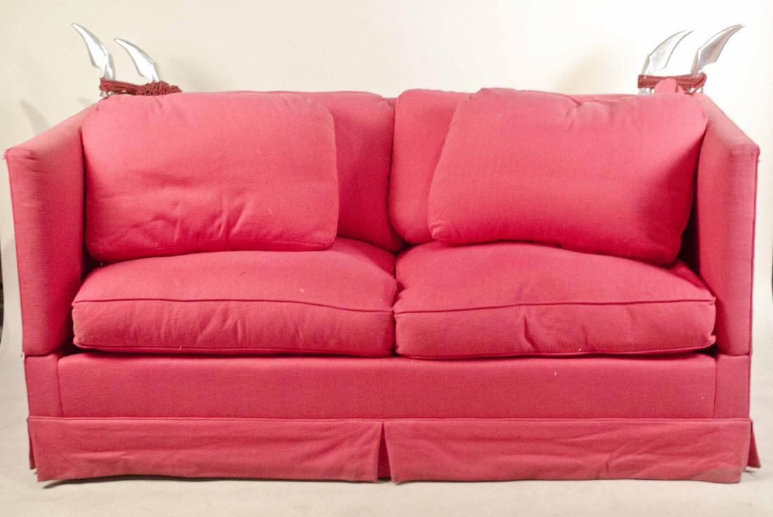 Red De Angelis Knole Sofa (1 of 5)