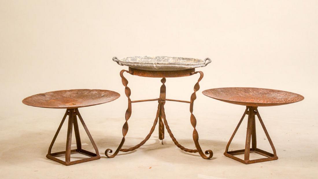 Pair of Cast-Iron Stands (1 of 5)
