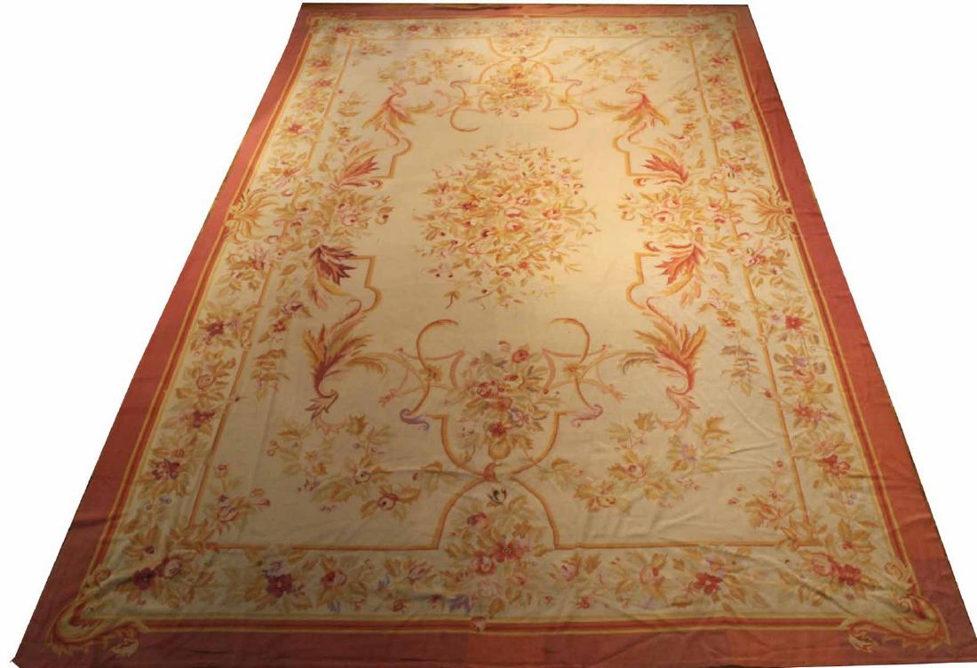 Aubusson Style Room Size Carpet (1 of 6)