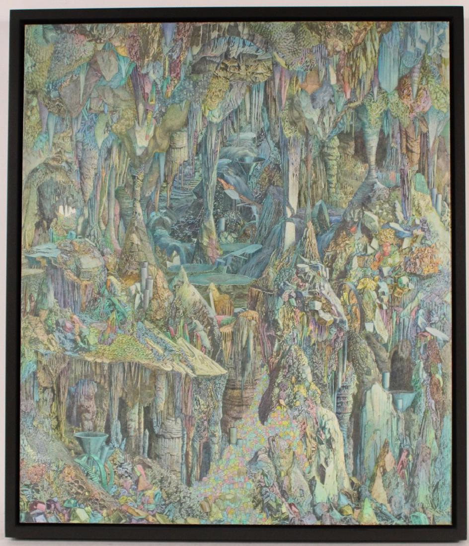 Oil on Linen, "Broken Column," Dean Byington (1 of 8)