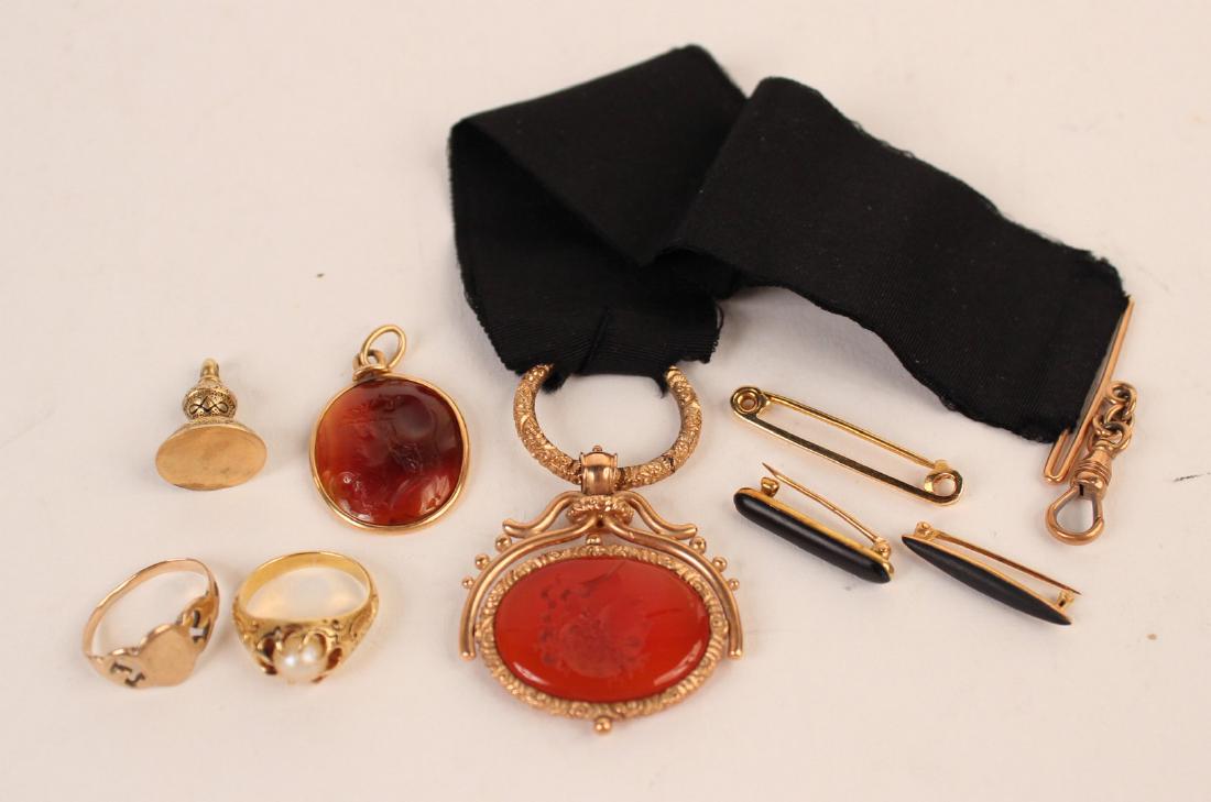 Carnelian Intaglio Fob (1 of 8)