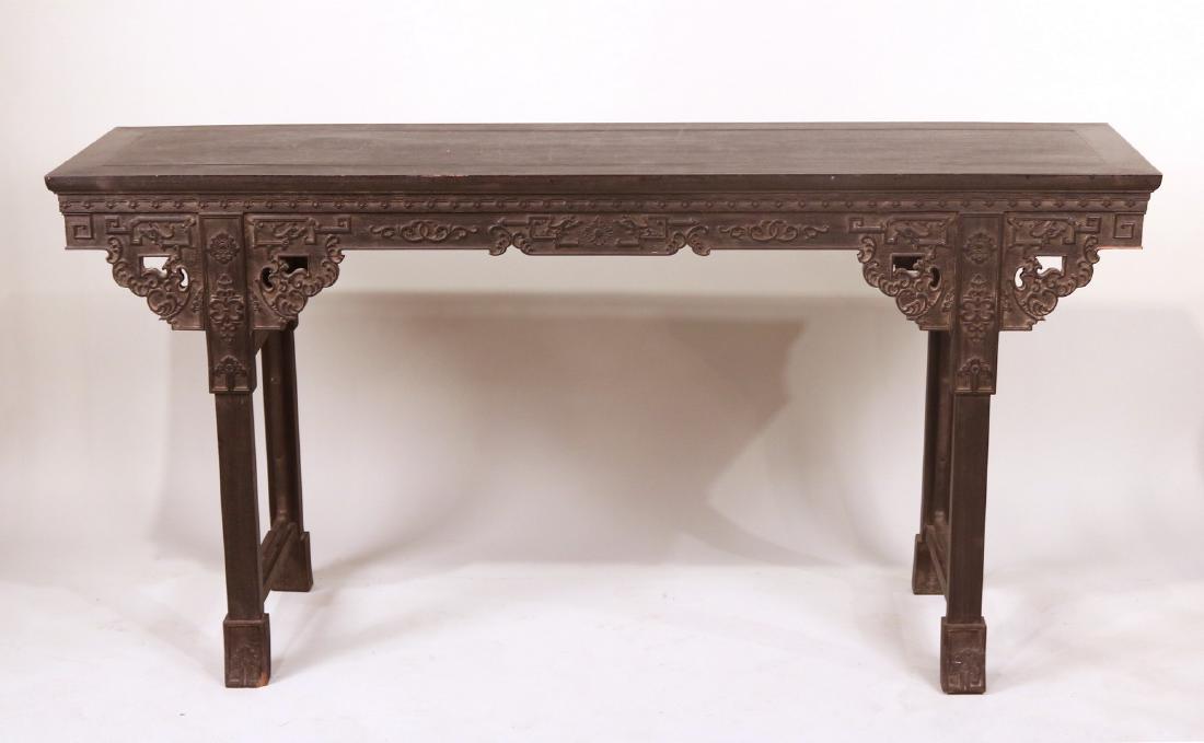 Chinese Zitan Painter`s Table (1 of 8)