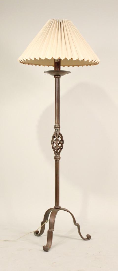 William and Mary Style Painted Floor Lamp (1 of 4)