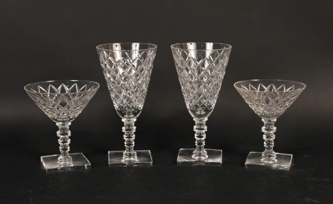 Eighteen Hawkes Crystal Champagne Glasses (1 of 5)