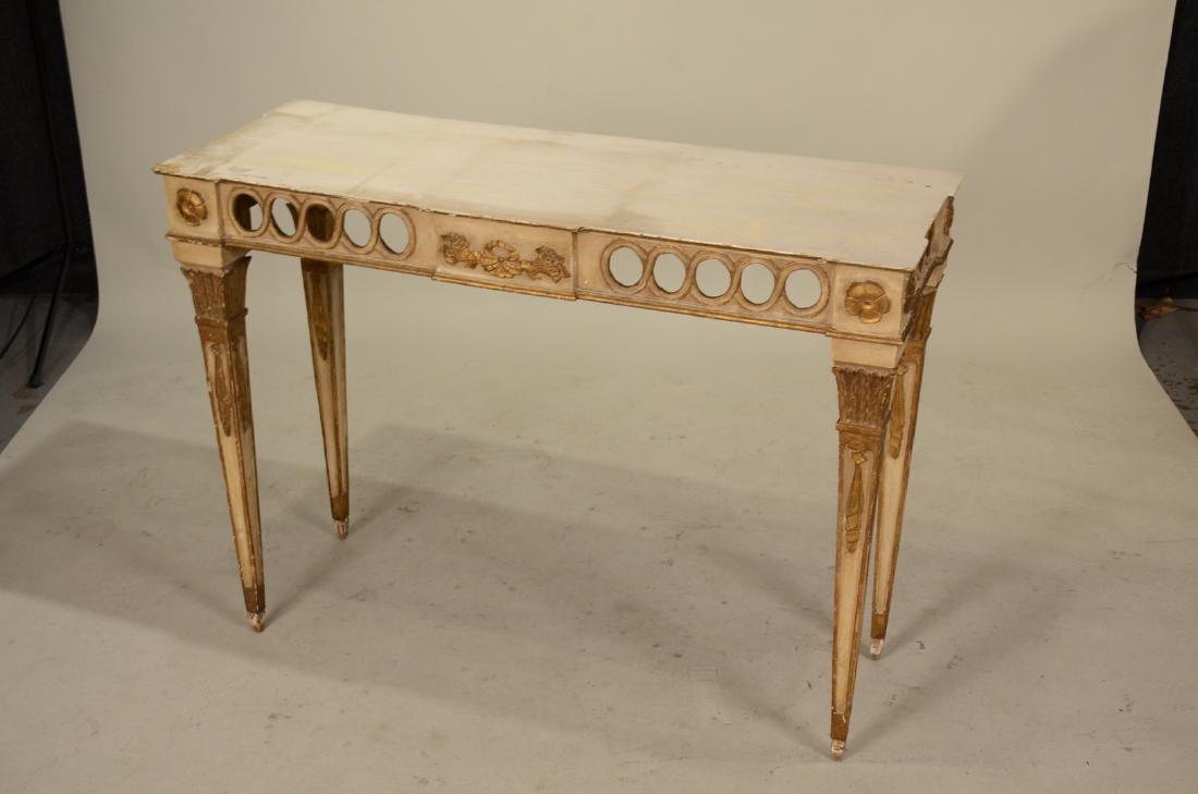 Neoclassical Painted Pier Table, Italian (1 of 3)