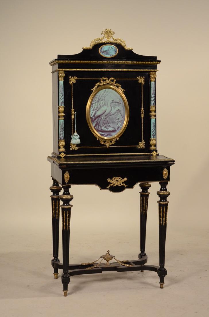 Napoleon III Ebonized Ladie`s Writing Desk (1 of 5)