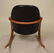 Wendell Castle Black Leather Crescent Rocker - 8