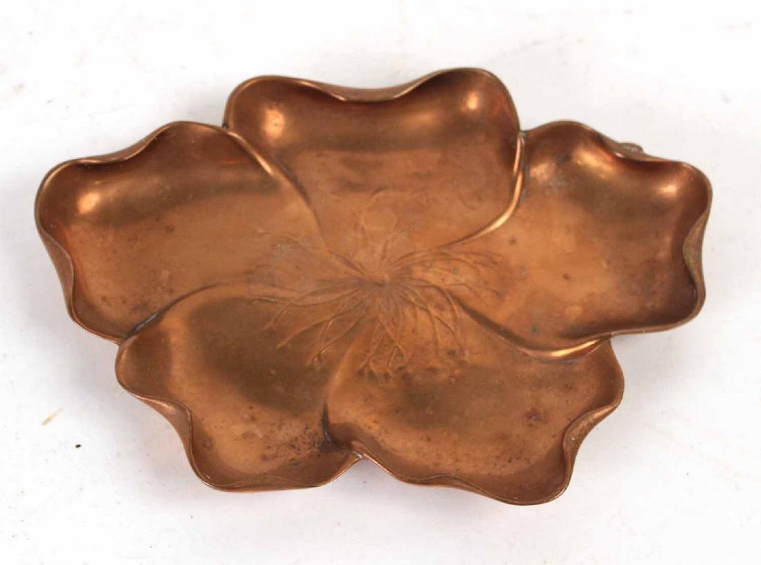 Tiffany & Company Bronze Flower Form Dish. (1 of 4)