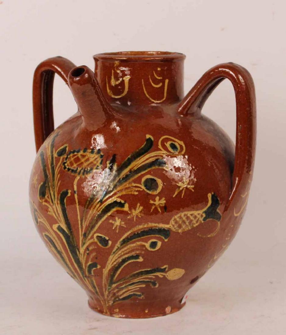Lead Glazed Redware Jar (1 of 5)