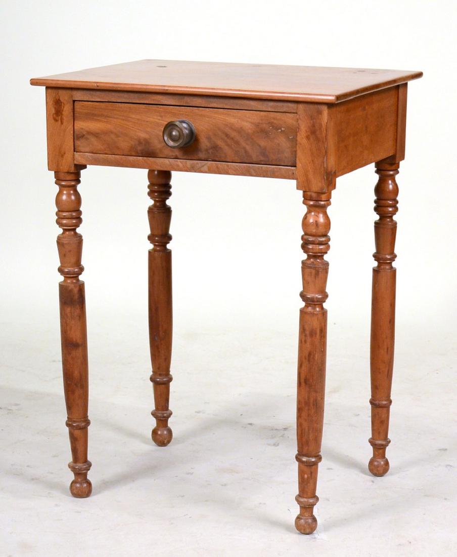 Federal Maple One drawer Work Table (1 of 6)