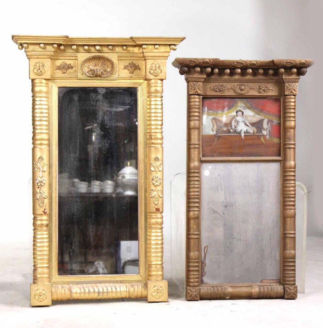 Two Empire Giltwood Pier Mirrors (1 of 9)