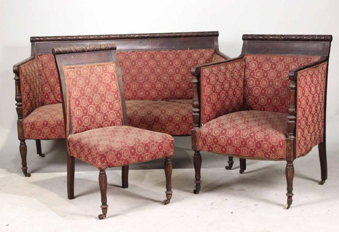 Federal Style Mahogany Seating Suite (1 of 7)