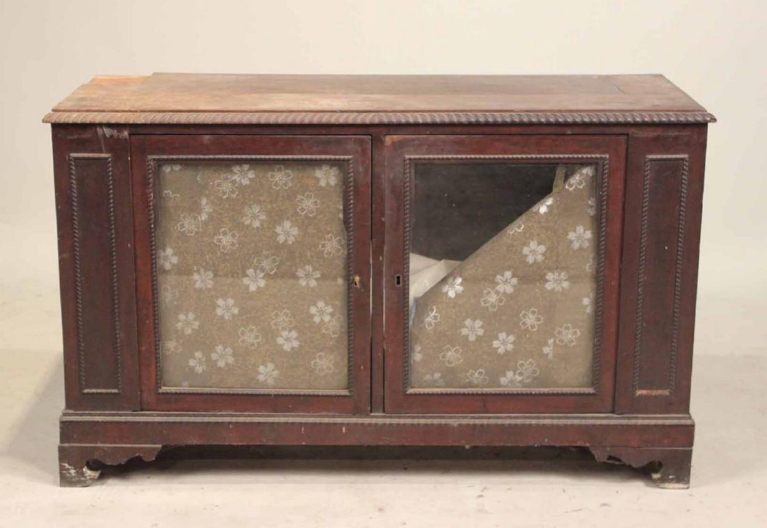 Chippendale Style Mahogany Cabinet (1 of 4)