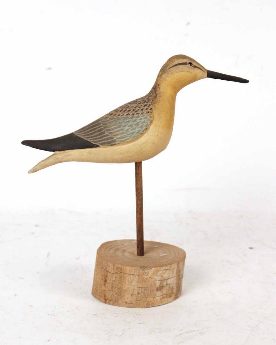 Carved and Painted Shore Bird (1 of 5)