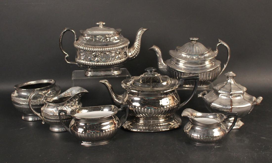 Assorted Group of Silver Lustre Table Articles (1 of 5)