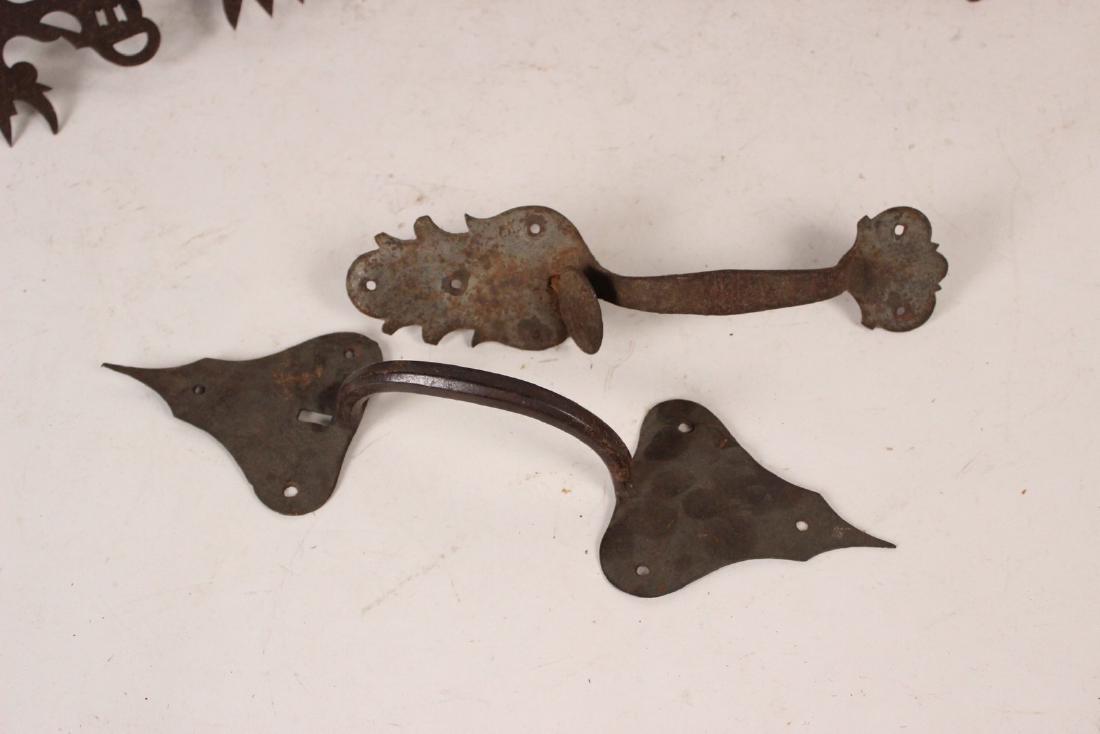 Group of Primitive Iron Tools and Cooking Utensil (1 of 4)